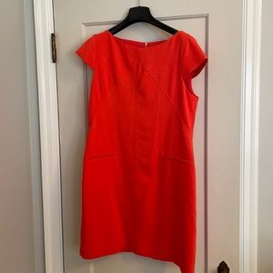 Eliza J orange dress in size 12